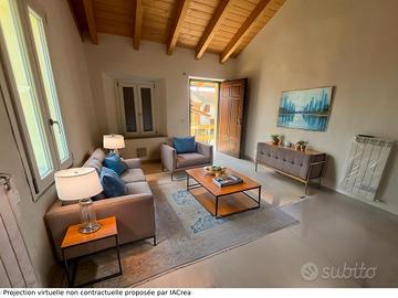 Terra cielo completamente ristrutturato