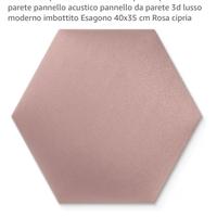 Pannelli parete imbottiti 3D – Rosa cipria – NUOVI