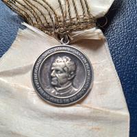 Don Bosco medaglia 1907 argento,Buenos Aires
