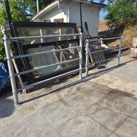 Recinzione di ferro zincata