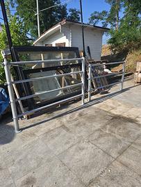 Recinzione di ferro zincata