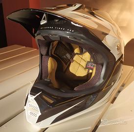 FOX V3 CARBON PRO WHITE/BLACK SIZE L