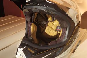 FOX V3 CARBON PRO WHITE/BLACK SIZE L