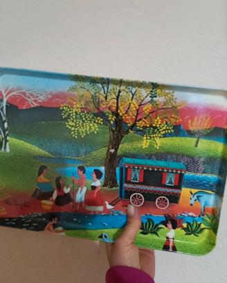 porta vivande naif anni 60 vita siciliana