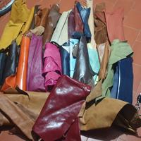 pellami vari colori a stock