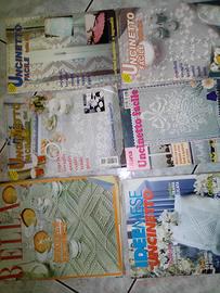 Varie riviste uncinetto e maglia