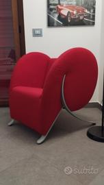 Poltrona Virgola di Yaacov Kaufman per Arflex

