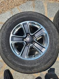 Ruote complete per jeep-wrangler sahara jl 