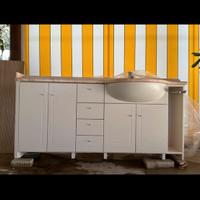 Mobile bagno con specchio su misura