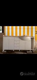 Mobile bagno con specchio su misura