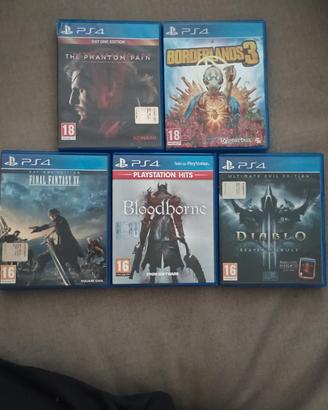 Bundle 5 Videogiochi PS4
