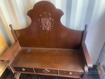 cassapanca in legno