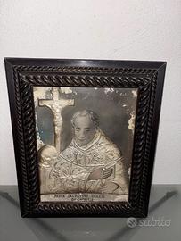 Padre salvatore grasso di capose argento