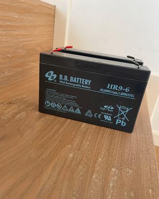 Batterie HR 9-6 6V,36WPC  - ricaricabili