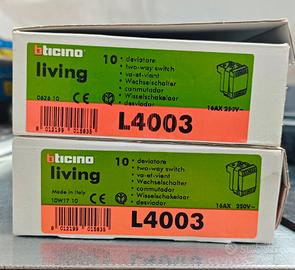 Deviatori BTicino  Living International 