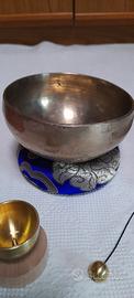 Campana tibetana set meditazione
