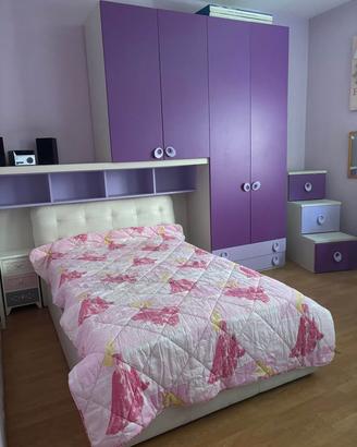 letto contenitore 1 piazza e mezza
