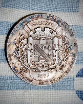 Medaglia commemorativa dell'Expo Internazion. 1897