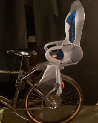 Seggiolino bici posteriore bimbo