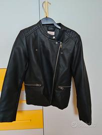 Giacca in pelle tg. 12 anni 
