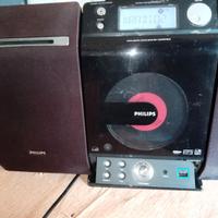 RADIO CD USB Stereo Philips  "Micro" MCM277/12 con