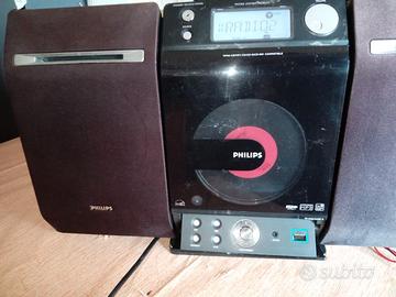 RADIO CD USB Stereo Philips  "Micro" MCM277/12 con