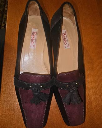Mocassino Bettin, nero bordeaux, tg.37