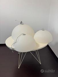 lampadari a cupola in policarbonato bianco