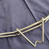 Piastra lunga per trapezi  da vela in acciaio inox