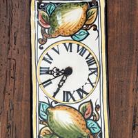 Orologio è quadri ceramica Antica Castelli