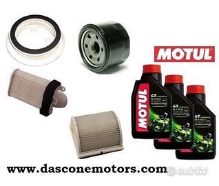 Kit Tagliando Tmax 01 07 Motul 5100 e filtri