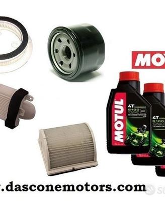 Kit Tagliando Tmax 01 07 Motul 5100 e filtri