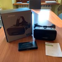 Visore 3d per realtà virtuale