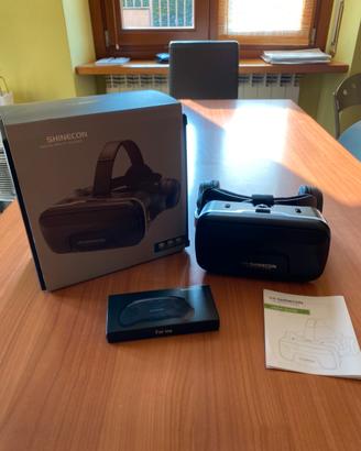Visore 3d per realtà virtuale