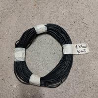 Cavi 1x4mm² nero e gv