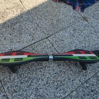 Skateboard a due ruote + custodia