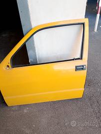 porta fiat 500 sx del 1990  e parasole dx e sx