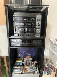 Impianto stereo anni 70 80