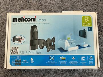 Supporto tv Meliconi da 14” a 25” Nuovo