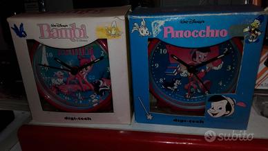 OROLOGIO SVEGLIA WALT DISNEY-NUOVO