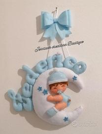 Fiocchi nascita personalizzati