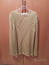 Maglia Vintage Lurex Oro Fruttidibosco