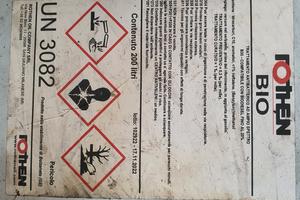 Additivo biocida anti alghe per gasolio Rothen Bio