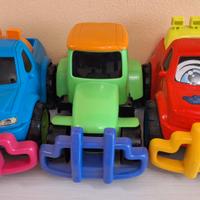 Macchine di plastica per bambini