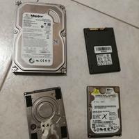 hard disk e SSD NON FUNZIONANTI