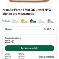 Nike Air Force 1 Mid QS Jewel NYC