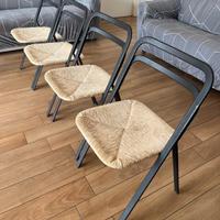 Set 4 Sedie Vintage Cidue Anni 70 Design Cattelan