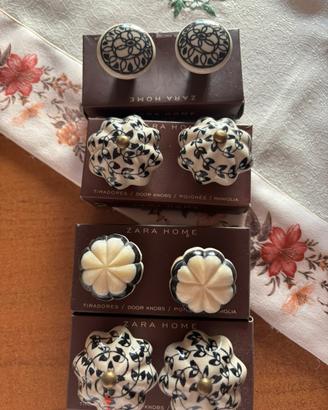8 Pomelli Zara Home ceramica nuovi scatola