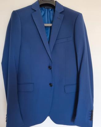 vestito da cerimonia 48 blu