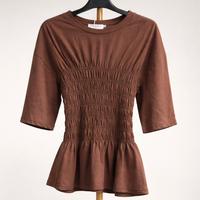 Maglia marrone Drôle de Copine taglia L Nuova